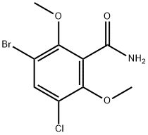 3-BROMO-5-CHLORO-2,6-DIMETHOXYBENZAMIDE price.