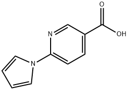 6-(1H-Pyrrol-1-yl)pyridine-3-carboxylic acid Struktur