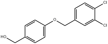 {4-[(3,4-DICHLOROBENZYL)OXY]PHENYL}METHANOL Struktur