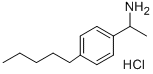 1-(4-PENTYLPHENYL)ETHYLAMINE HYDROCHLORIDE Struktur