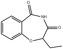 2-ETHYL-2,3,4,5-TETRAHYDRO-1,4-BENZOXAZEPINE-3,5-DIONE Struktur