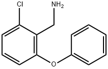 2-CHLORO-6-PHENOXYBENZYLAMINE Struktur