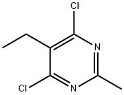 2-METHYL-5-ETHYL-4,6-DICHLOROPYRIMIDINE Struktur