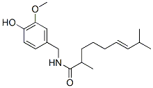 methylcapsaicin Struktur