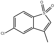 5-CHLORO-3-METHYL-1H-BENZO[B]THIOPHENE-1,1-DIONE Struktur