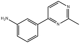 4-(3-AMINOPHENYL)-2-METHYLPYRIMIDINE