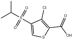 3-CHLORO-4-(ISOPROPYLSULFONYL)THIOPHENE-2-CARBOXYLIC ACID price.