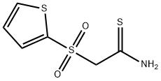 2-(2-THIENYLSULFONYL)ETHANETHIOAMIDE Struktur