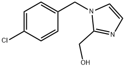 [1-(4-Chlorobenzyl)-1H-imidazol-2-yl]methanol Struktur