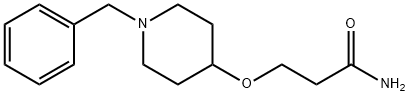 3-[(1-BENZYL-4-PIPERIDYL)OXY]PROPANAMIDE Struktur