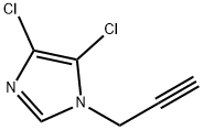 3-(4,5-Dichloroimidazol-1-yl)propyne Struktur