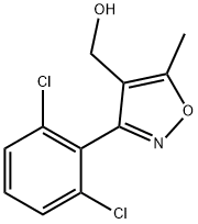 [3-(2,6-DICHLOROPHENYL)-5-METHYLISOXAZOL-4-YL]METHANOL Struktur