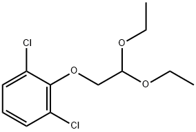 1,3-DICHLORO-2-(2,2-DIETHOXYETHOXY)BENZENE Struktur