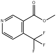 METHYL 4-(TRIFLUOROMETHYL)NICOTINATE Struktur