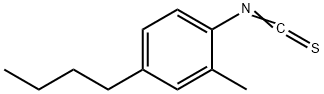 4-N-BUTYL-2-METHYLPHENYL ISOTHIOCYANATE Struktur