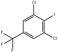 3,5-DICHLORO-4-IODOBENZOTRIFLUORIDE Struktur