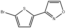 3-(5-BROMO-2-THIENYL)ISOXAZOLE Struktur