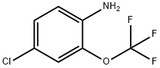 4-氯-2-(三氟甲氧基)苯胺 結構式