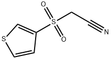 2-(3-THIENYLSULFONYL)ACETONITRILE Struktur