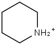 Piperidinium Struktur