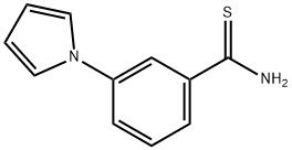 3-(1H-PYRROL-1-YL)BENZENE-1-CARBOTHIOAMIDE Struktur