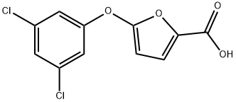 5-(3,5-DICHLOROPHENOXY)-2-FUROIC ACID Struktur