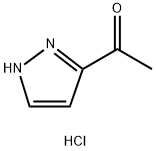 1-(1H-PYRAZOL-5-YL)ETHAN-1-ONE HYDROCHLORIDE Struktur