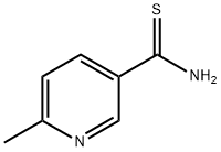 6-METHYLPYRIDINE-3-CARBOTHIOAMIDE Struktur