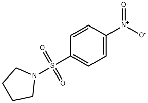 1-[(4-NITROPHENYL)SULFONYL]PYRROLIDINE Struktur