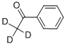 (α,α,α-2H3)アセトフェノン 化學(xué)構(gòu)造式