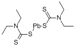 DIETHYLDITHIOCARBAMIC ACID LEAD SALT Struktur