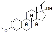 17α-Ethylestradiol 3-methyl ether Struktur