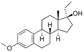 3-methoxy-19-nor-17-alpha-pregna-1,3,5(10)-trien-17-beta-ol  Struktur