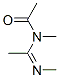 Acetamide, N-methyl-N-[1-(methylimino)ethyl]-, (Z)- (9CI) Struktur