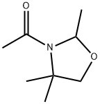 Oxazolidine, 3-acetyl-2,4,4-trimethyl- (9CI) Struktur