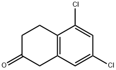 5,7-Dichloro-2-tetralone Struktur