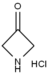 3-Azetidinone hydrochloride Struktur