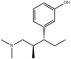 3-(1-dimethylamino-2-methyl-pentan-3-yl)phenol Struktur