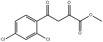 4-(2,4-DICHLORO-PHENYL)-2,4-DIOXO-BUTYRIC ACID METHYL ESTER Struktur