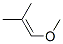 1-Methoxy-2-methylpropene Struktur