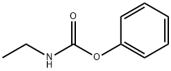 Ethylcarbamic acid phenyl ester Struktur