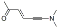 3-Hexen-5-yn-2-one, 6-(dimethylamino)-, (3E)- (9CI) Struktur