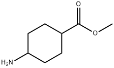 Cyclohexanecarboxylic acid, 4-amino-, methyl ester (9CI) Struktur