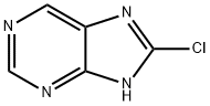 8-Chloropurine Struktur