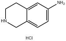 6-AMINO-1,2,3,4-TETRAHYDRO-ISOQUINOLIN HYDROCHLORIDE
 Struktur