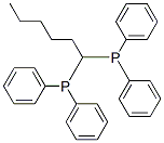 (2R,5R)-(+)-BIS(DIPHENYLPHOSPHINO)HEXANE Struktur