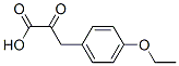 Benzenepropanoic acid, 4-ethoxy-alpha-oxo- (9CI) Struktur