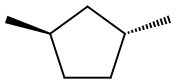 1,3-TRANS-DIMETHYLCYCLOPENTANE Struktur