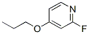 Pyridine, 2-fluoro-4-propoxy- (9CI) Struktur