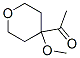 Ethanone, 1-(tetrahydro-4-methoxy-2H-pyran-4-yl)- (9CI) Struktur